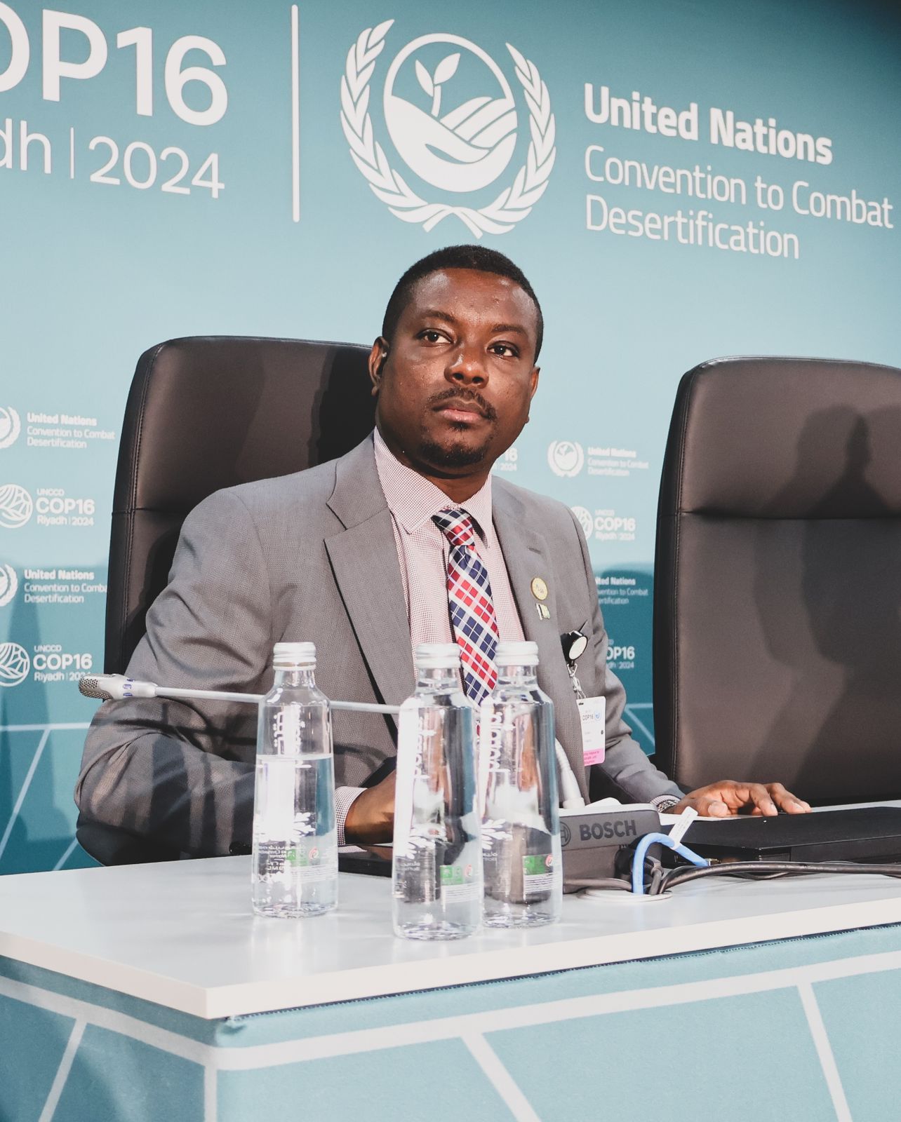 Photo 1- Incoming Executive Director Dr. Ronen Francis