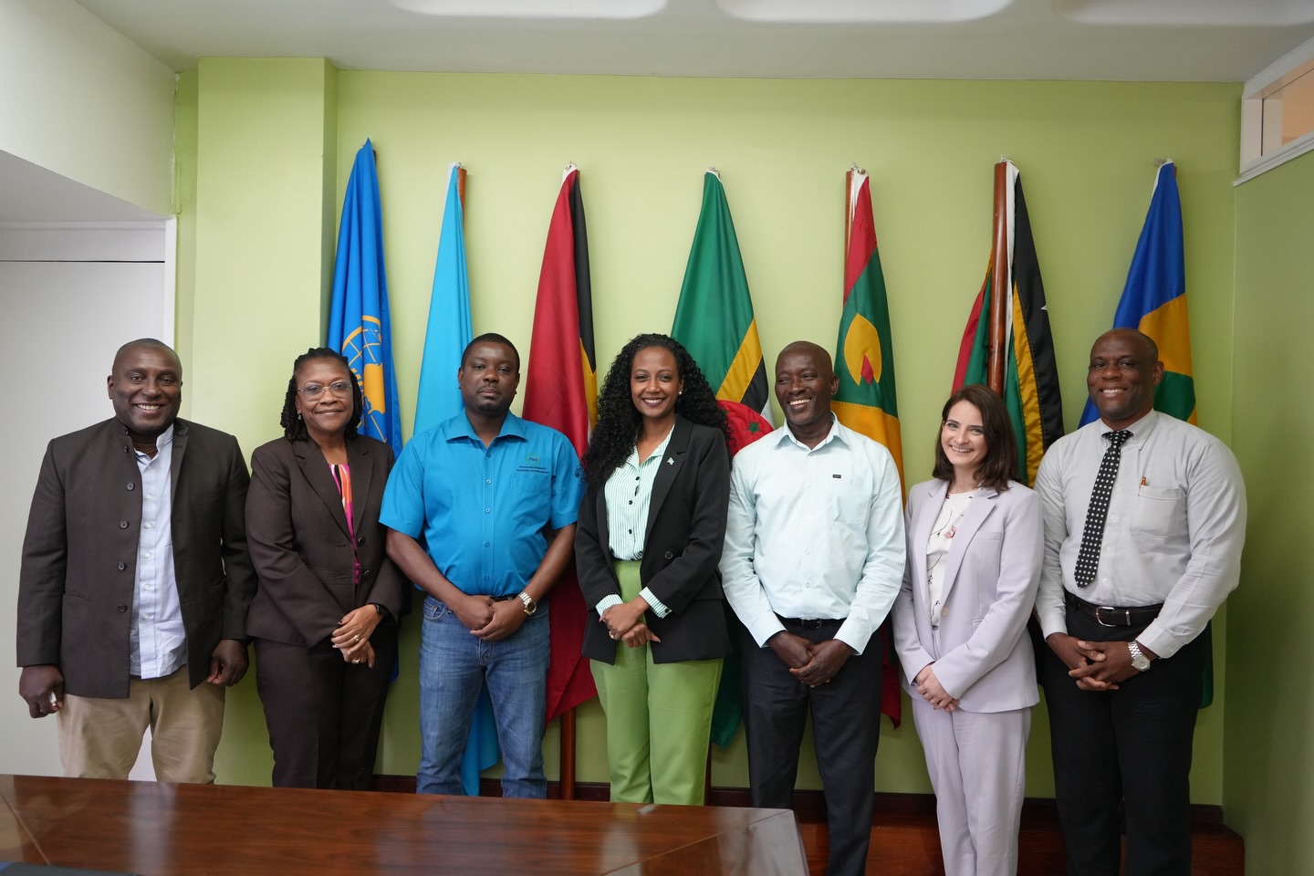 Photo 1- Courtesy Visit SLU